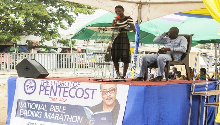 Tema Area Holds Bible Reading Marathon The Church Of Pentecost - 