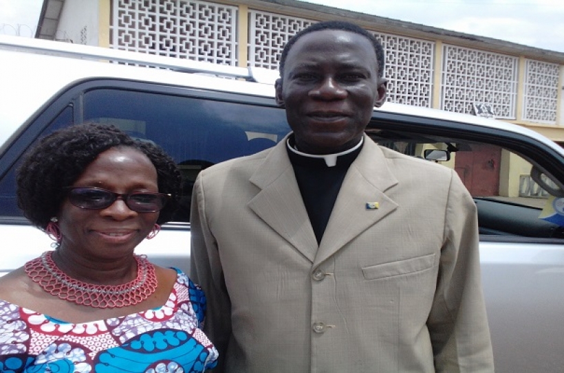 Apostle Ahiakor and wife