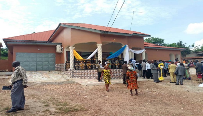 Akim Asene District Mission House Dedicated - THE CHURCH OF PENTECOST