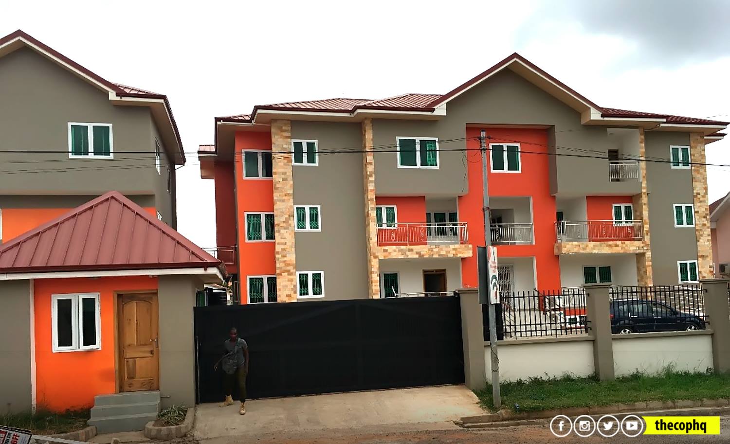 Chairman Dedicates Missions Transit Quarters The Church Of Pentecost - 