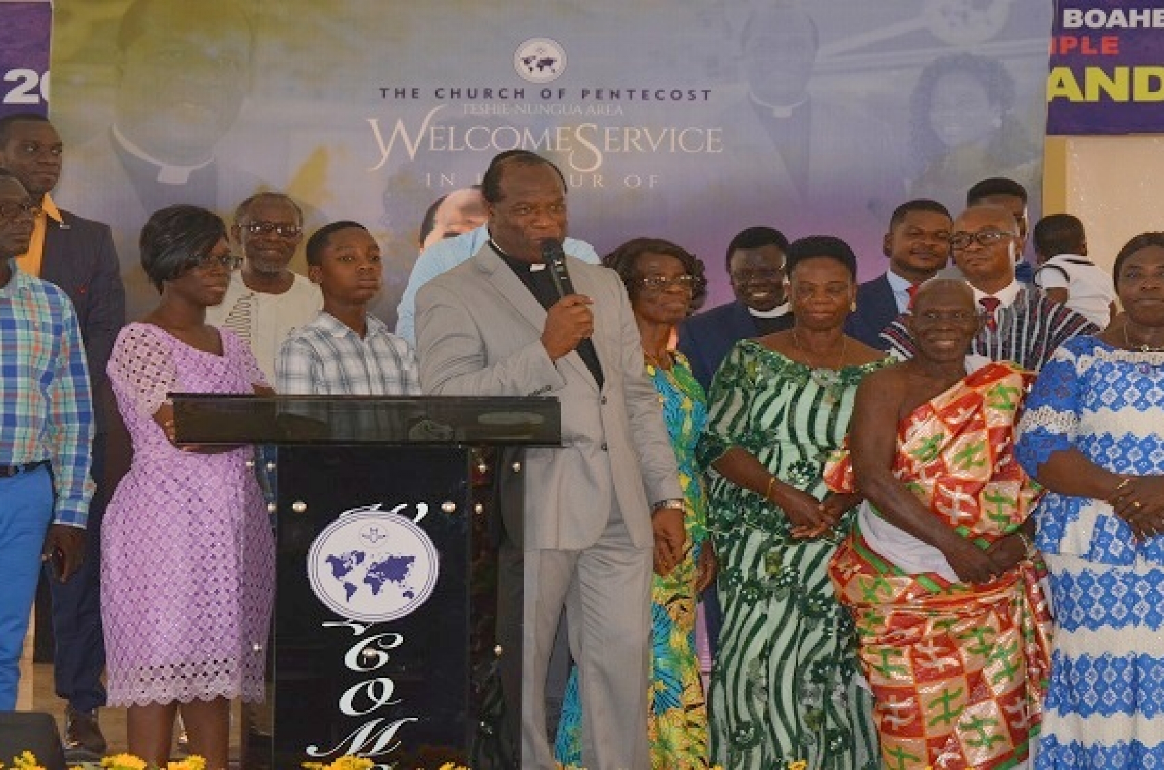 Apostle Dr Koduah and family