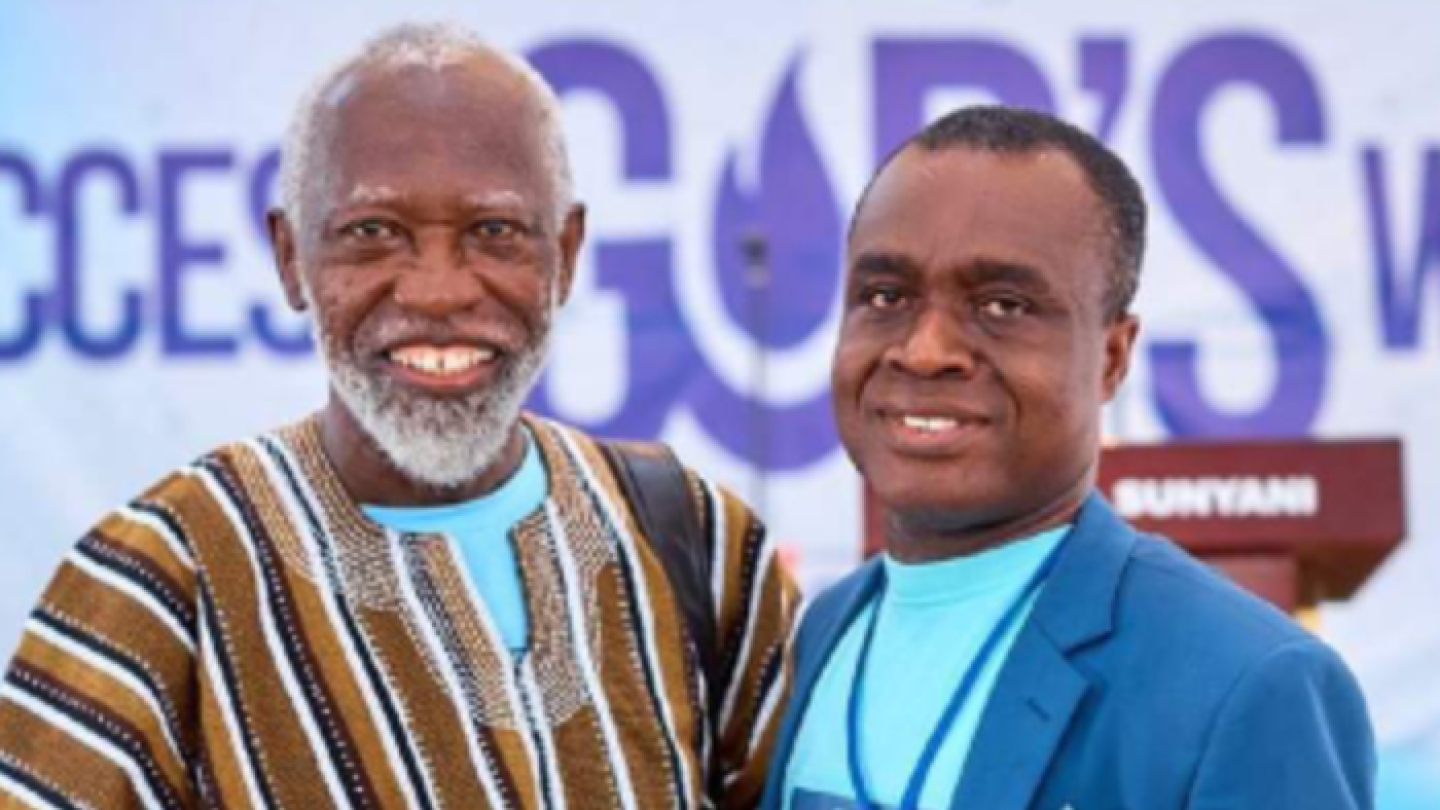 Pastor Clement and Prof Adai