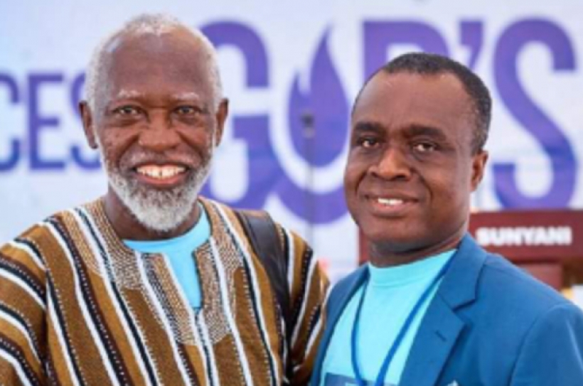 Pastor Clement and Prof Adai