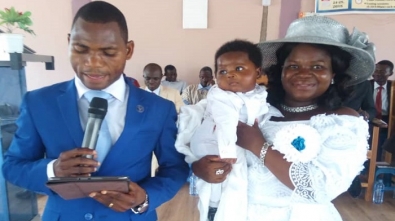 Pastor and wife give birth after 7yrs