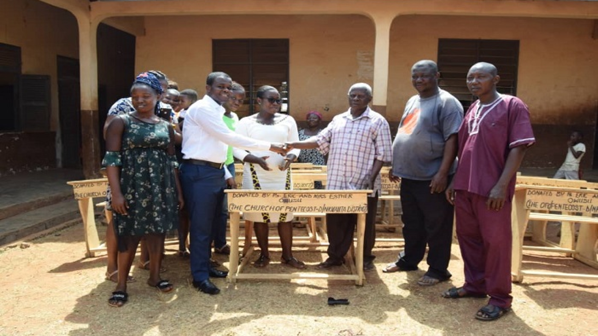 Pastor Owusu donation