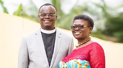 Apostle Prof Kyei and wife