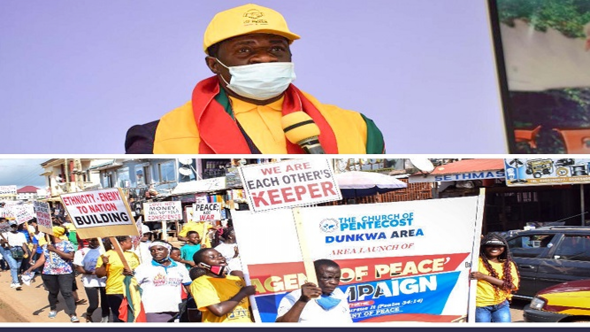 Dunkwa Area Launches Agent Of Peace Campaign(1)
