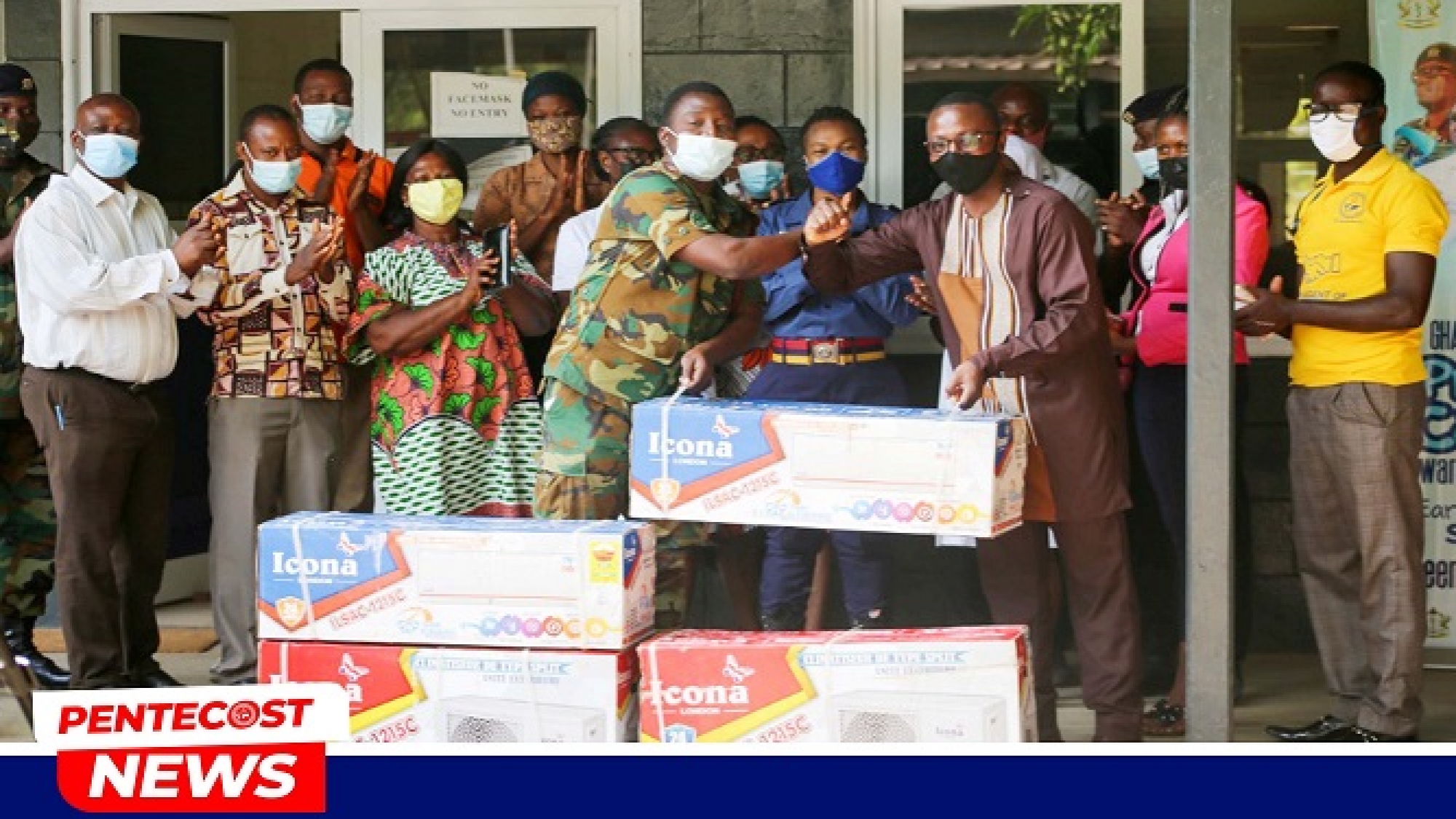 CoP Kamina Barracks District Donates To Military Hospital-A