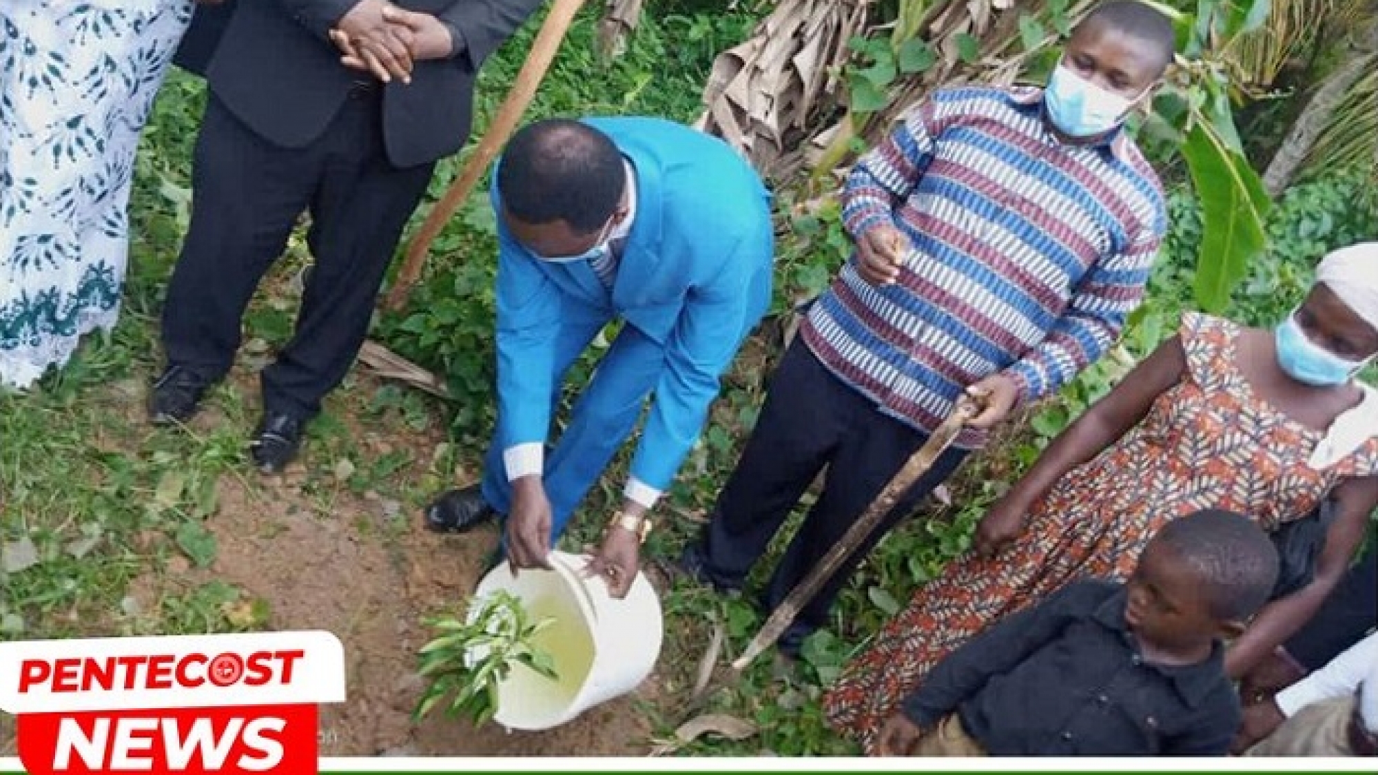 Bogoso Area Launches Tree Planting Campaign Exercise 012
