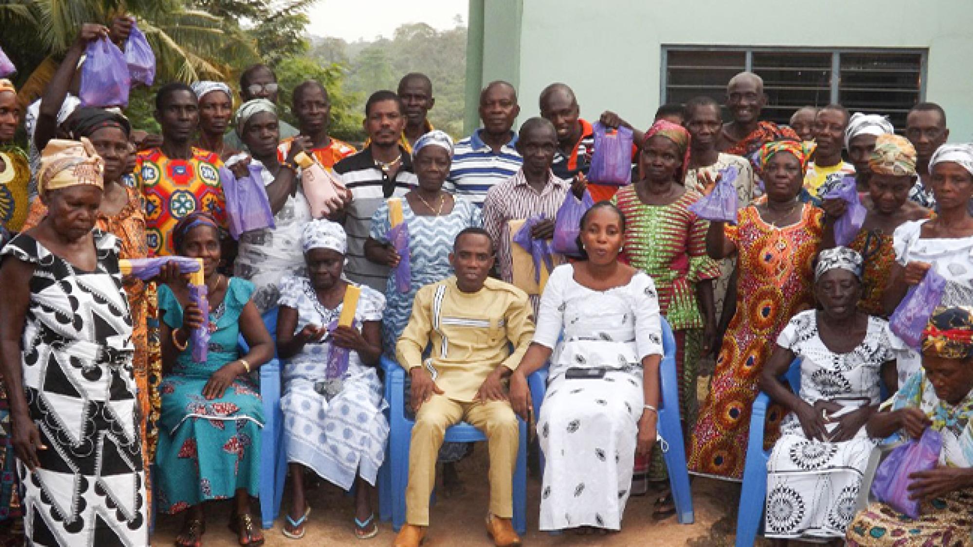 Twifo Agona District Fetes 70 Widows, Aged, PWDs