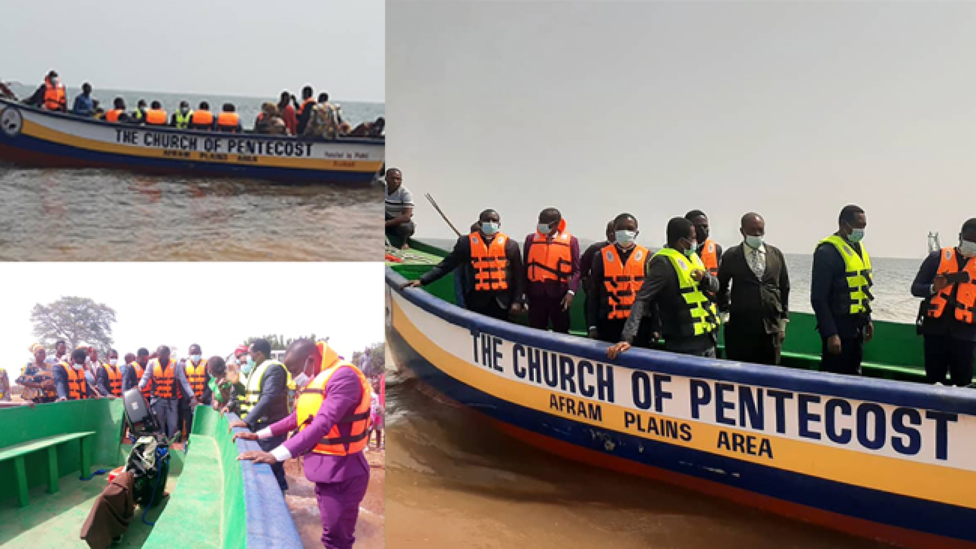 Asokwa PIWC Donates Fibre Boat To Afram Plains Area