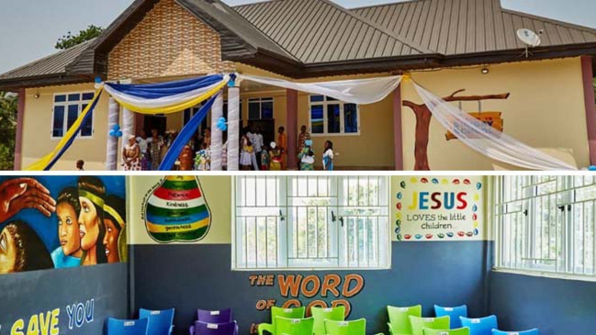 Elder Amoah Builds Ultra-Modern Children’s Auditorium For Nkwanta Assembly