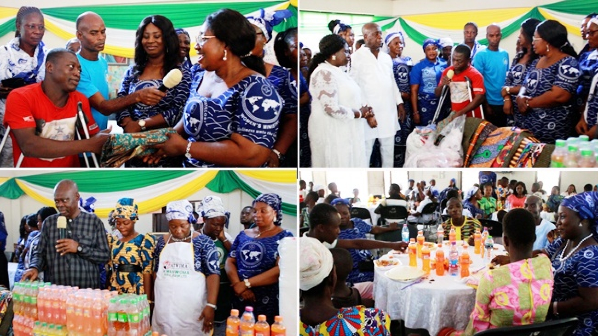 Mamponteng District Women’s Ministry Fetes PWDs