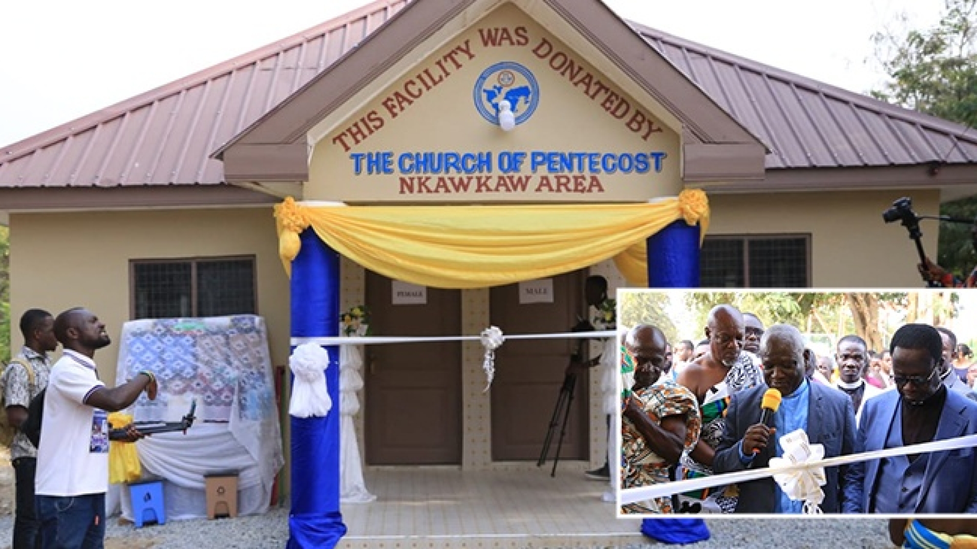Nkawkaw Area Donates To Okwahuman web