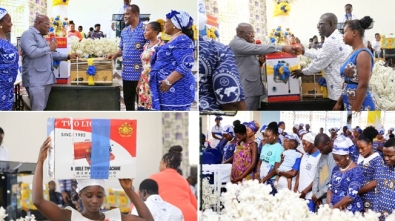 Nkawkaw Area Women's Ministry Empowers Young Entrepreneurs