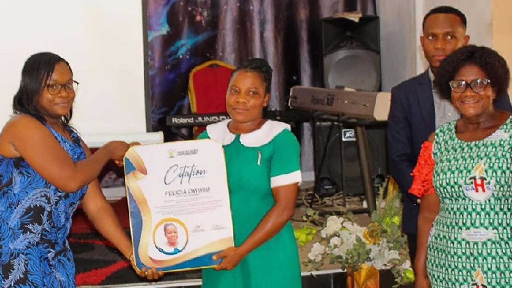 Deaconess Owusu Receives Top Leadership Award