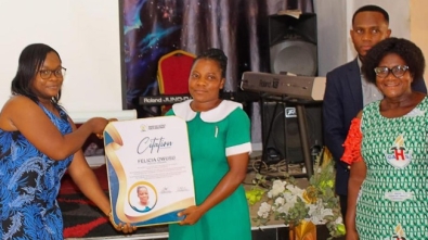 Deaconess Owusu Receives Top Leadership Award