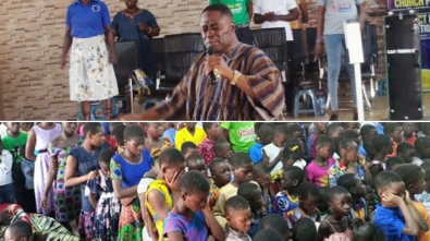 270 Children Receive Holy Spirit Baptism During Camp Meeting