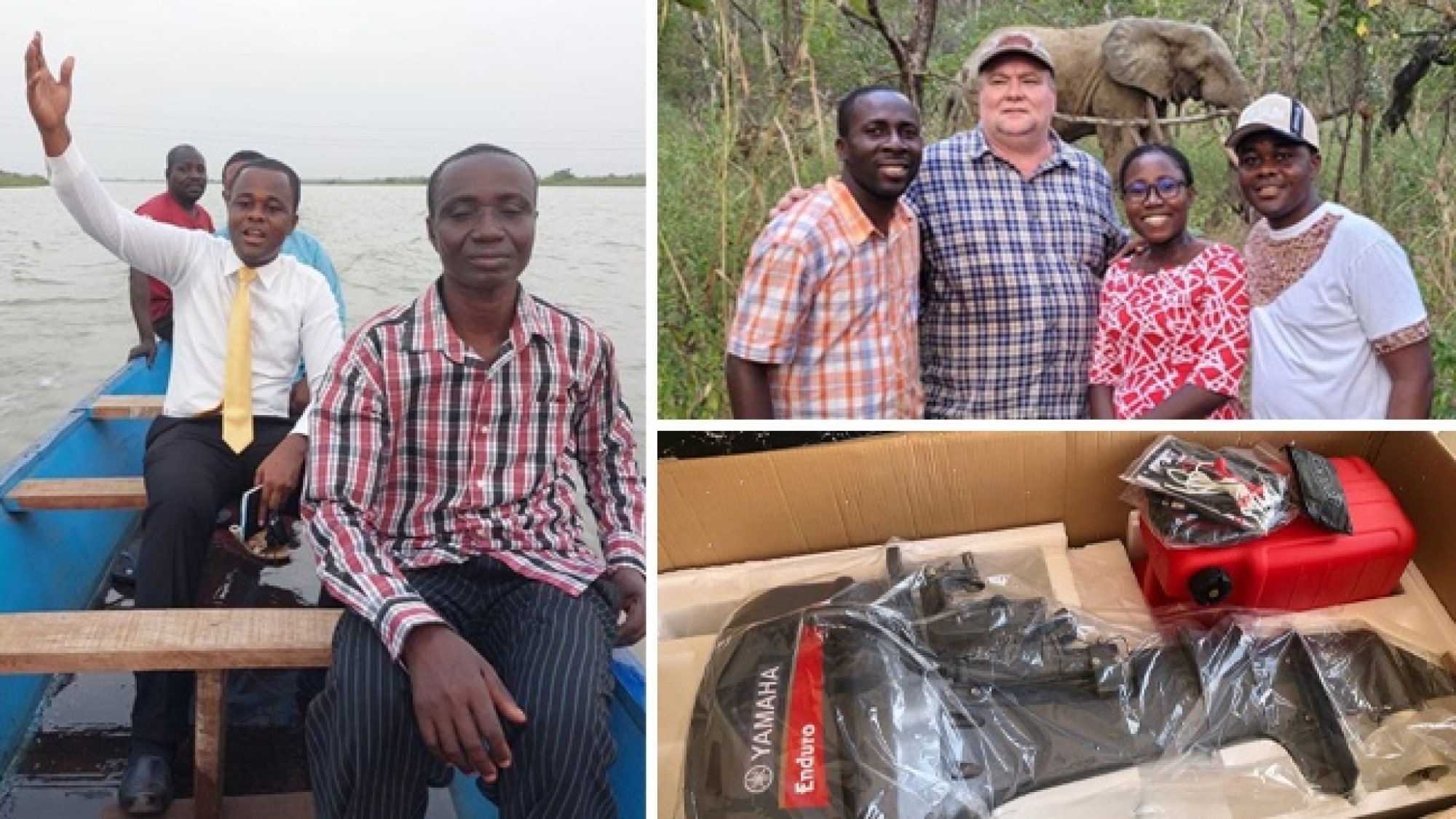 Canadian Missionary Donates Boat To Buipe District Of The Church of Pentecost web