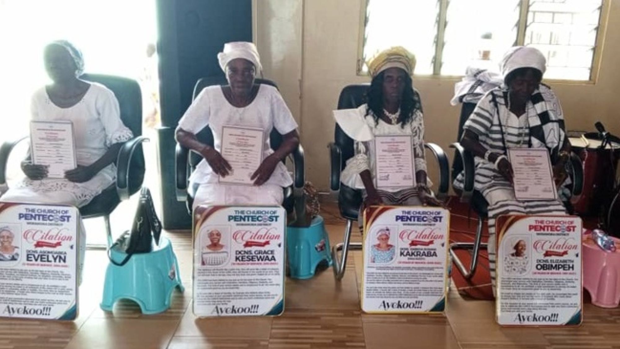 Worawora District Retire 5 Gallant Officers web