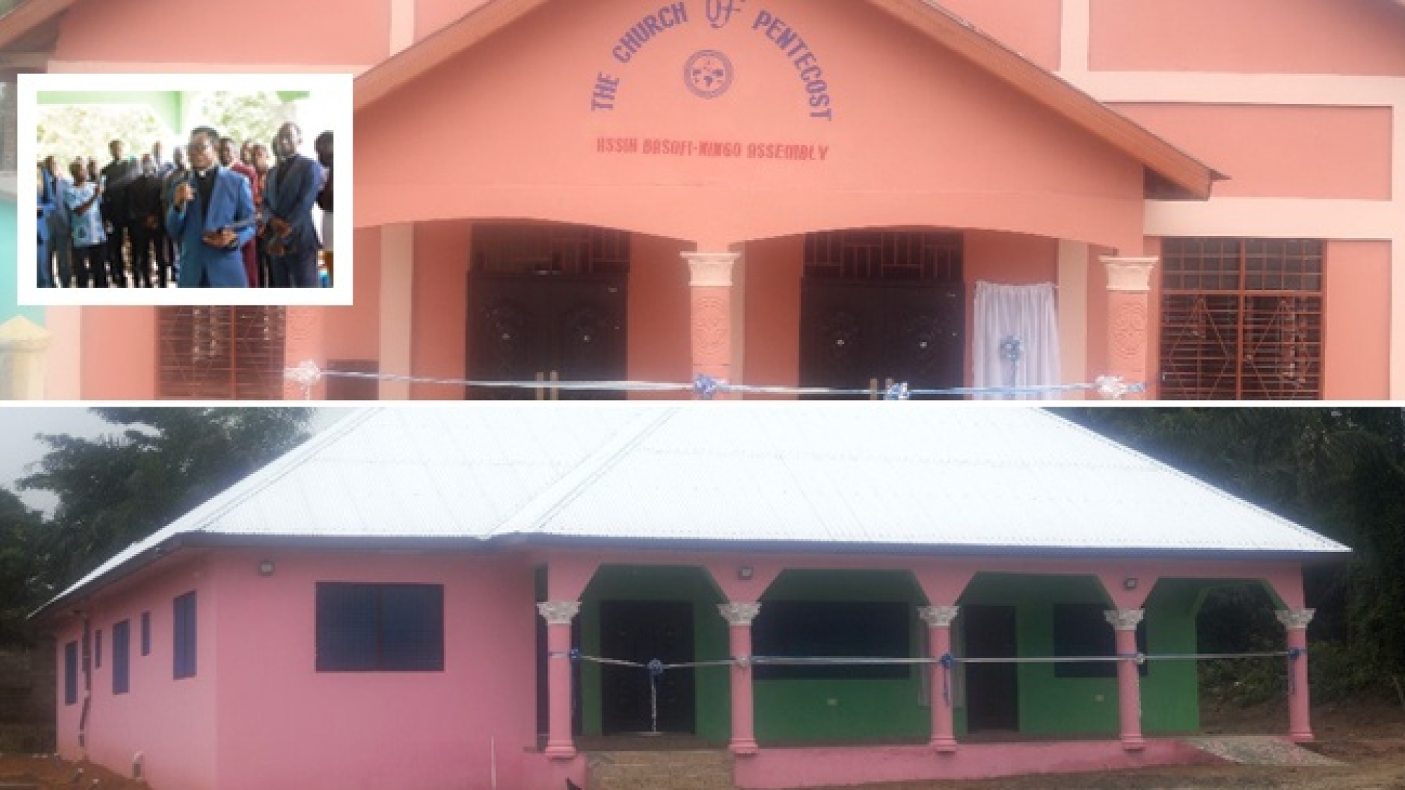 Basofi Ningo District Inaugurated, Mission House & Central Church Building Dedicated web