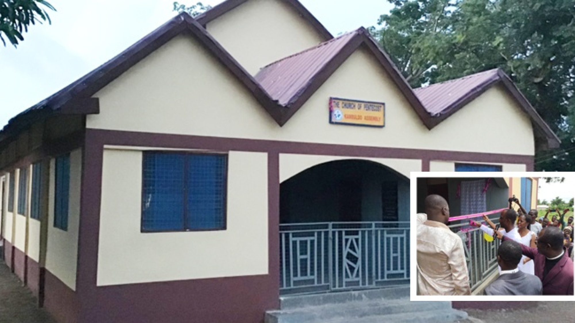 Couple Constructs Church Building At Kambuldo web