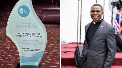 Pastor Dr. Felix Klutse Honoured At 27th GJA Media Awards web