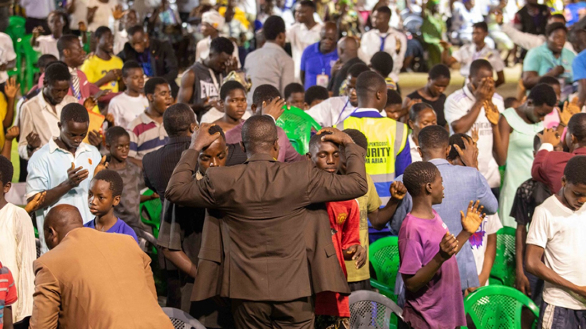 Day One of Tema-Ashaiman Crusade Records 130 Souls, 120 Baptised In Water web