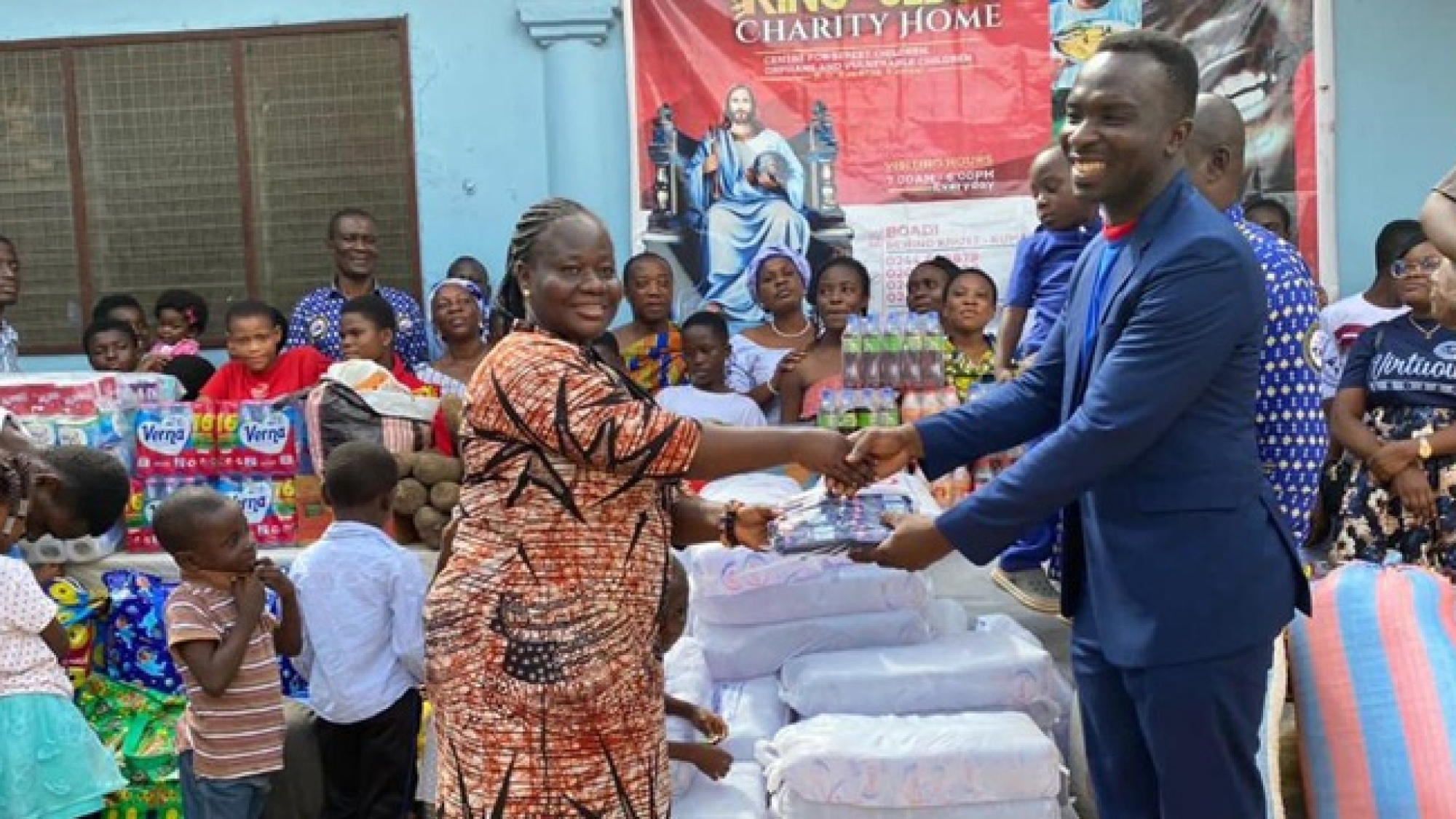 Emmanuel Assembly Donates To King Jesus Orphanage web