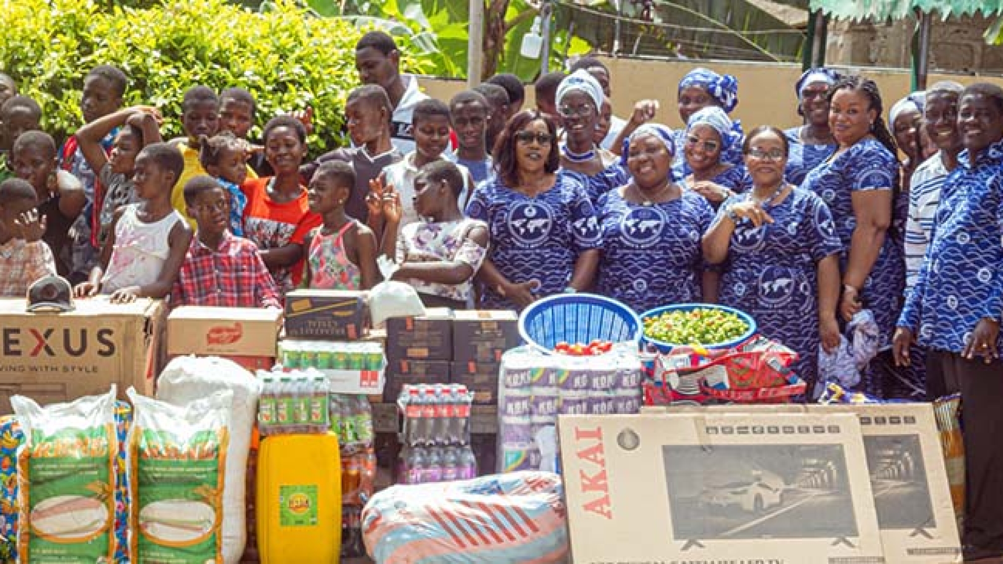 Dansoman Area Women’s Ministry Donates To Motherly Love Orphanage web