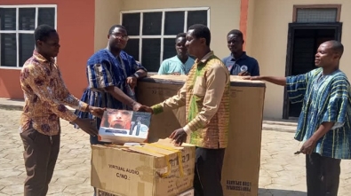 Garkuon & Sakpa Districts Receive Headquarters Equipment Grant Worth GHS 15,000 web