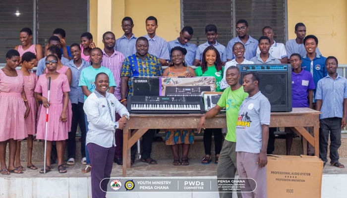 PENSA-Ghana Donates Musical Instruments To Akropong School For The ...