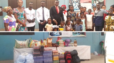 Asenemaso District Donates To Orphanage web
