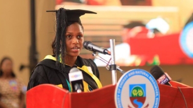 Deborah Akanyare Is Valedictorian For 8th UENR Congregation web