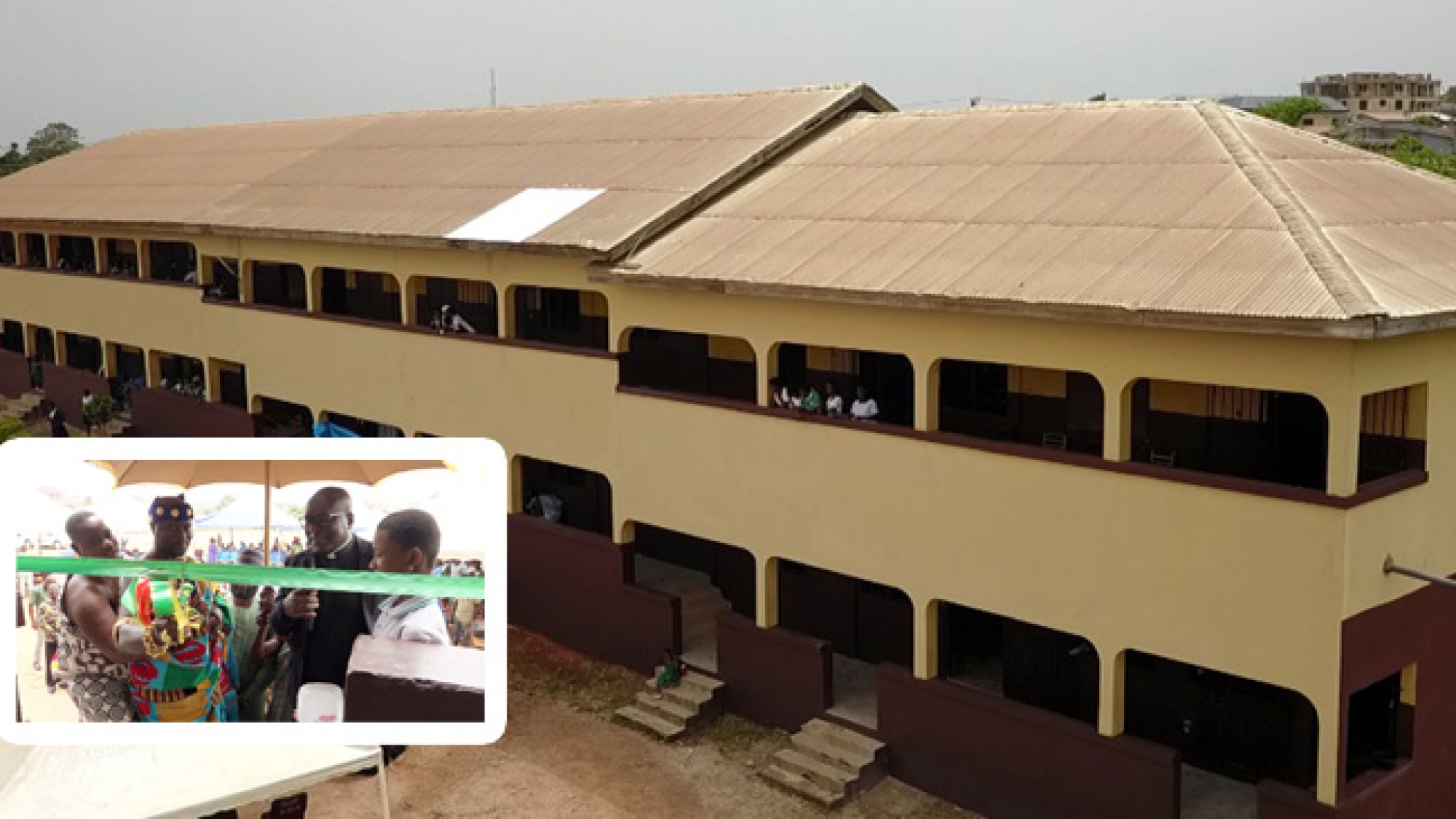 New Tafo Area Hands Over Refurbished Facility To Abirem Roman Catholic School web
