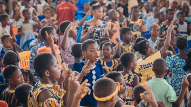 89 Receive Holy Spirit Baptism During Assin Foso Children's Easter Convention web