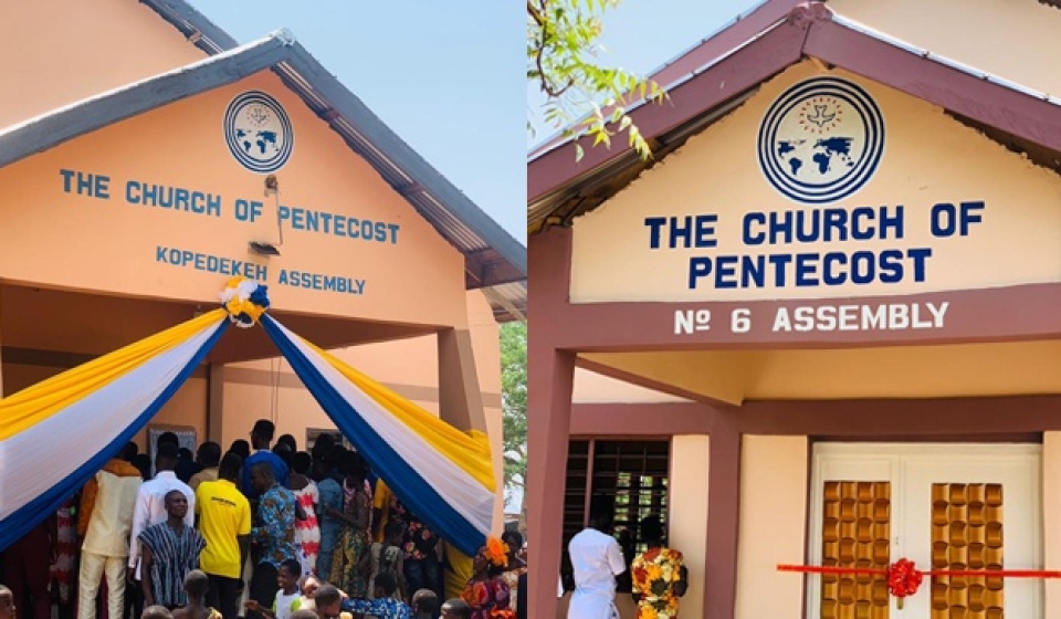 Kintampo Area Head Dedicates 2 Church Buildings web
