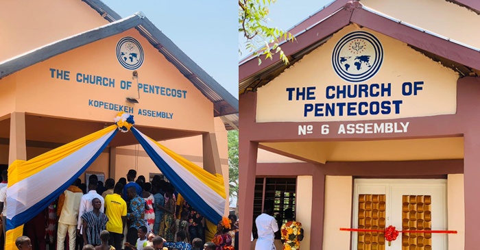 Kintampo Area Head Dedicates 2 Church Buildings