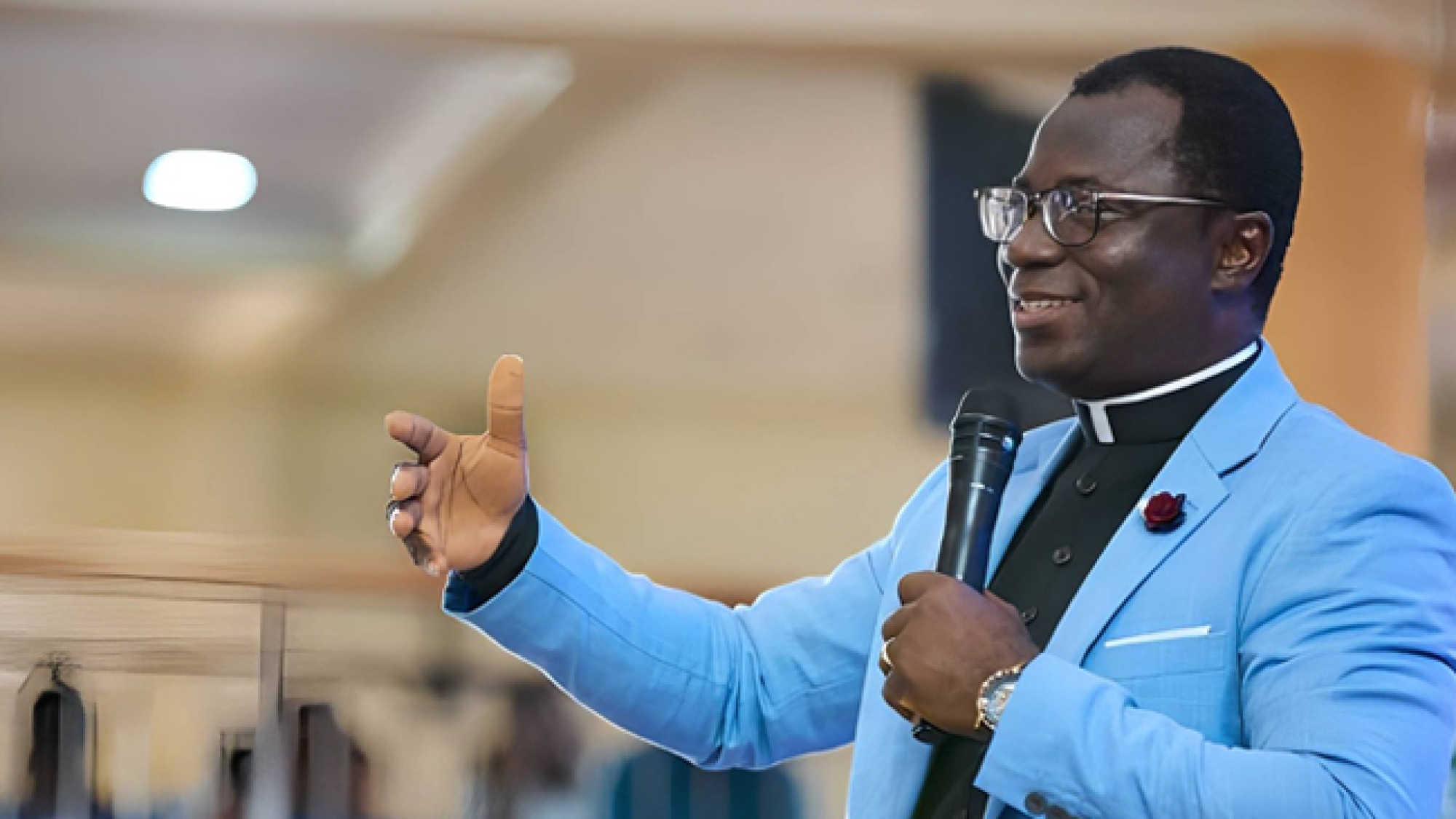 Keep Your Focus On Jesus - Apostle Dr. Buertey Urges Christians web