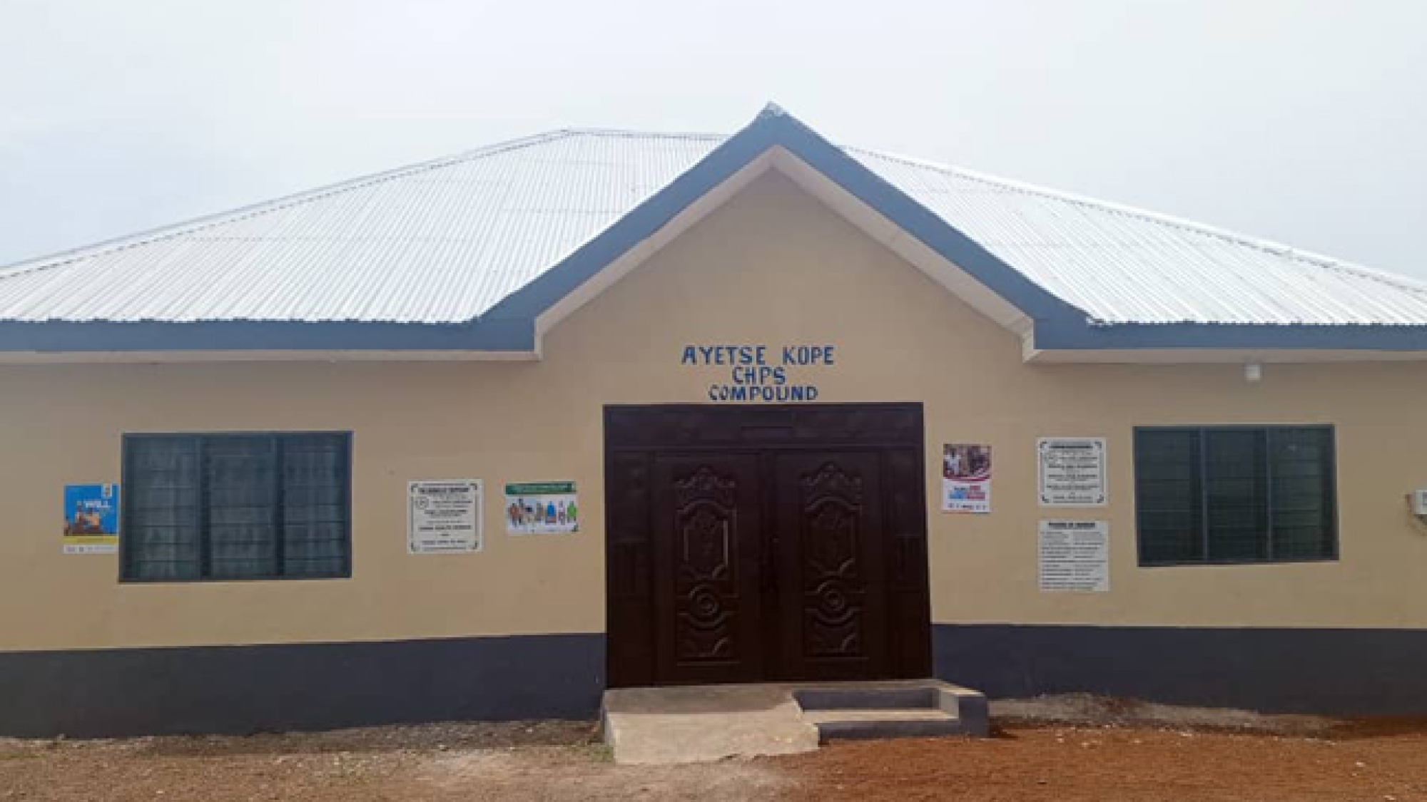 PIWC-Graceland Builds Health Facility For Ayetsekope Township web