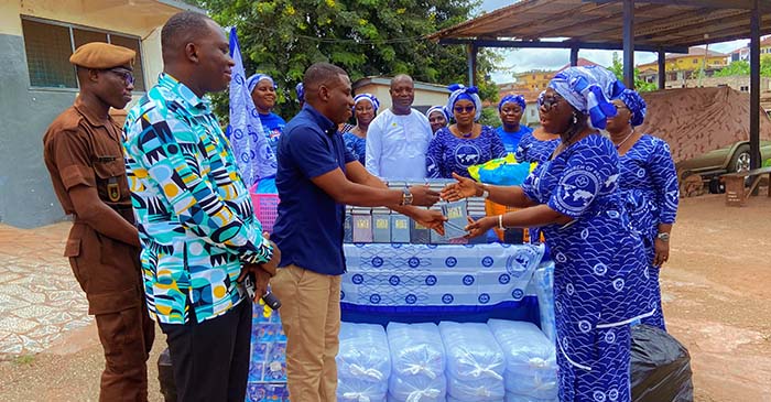 Tarkwa Area Women’s Ministry Donates To Ghana Prisons Service