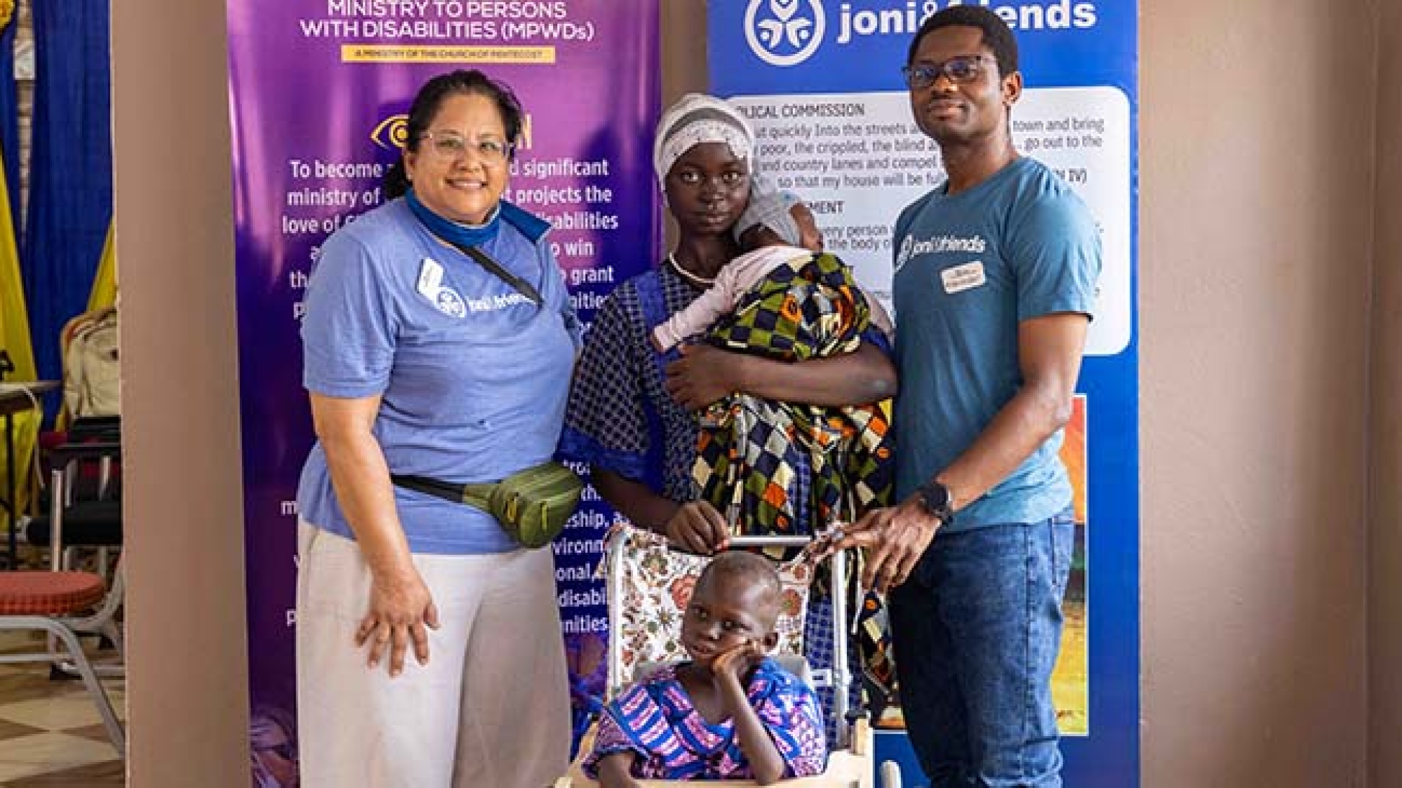 MPWD Collaborates With Joni And Friends To Provide Assistive Devices To PWDs In Tamale WEB