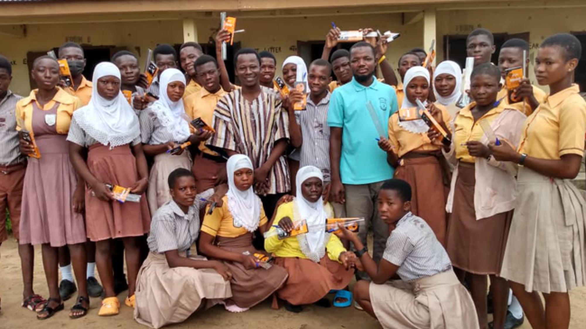 Namong District Donates To 52 BECE Candidates web