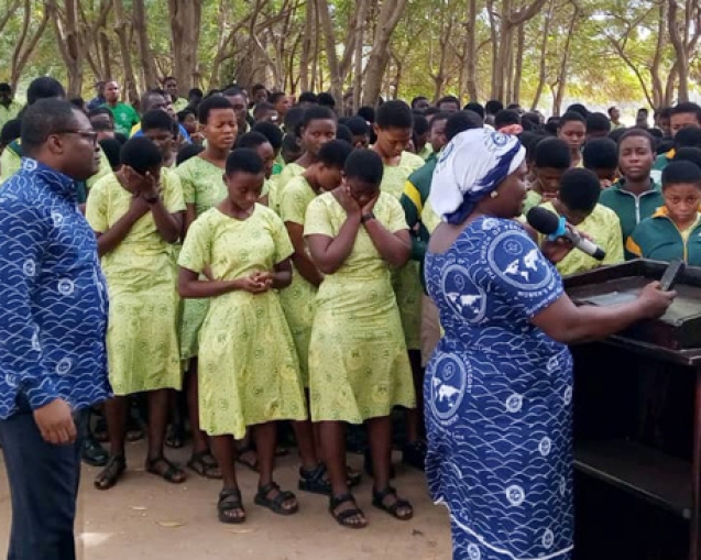 Evangelism Outreach at Yilo Krobo SHS Yields 108 Souls web