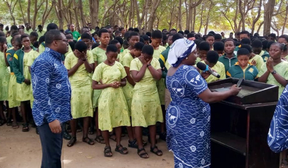 Evangelism Outreach at Yilo Krobo SHS Yields 108 Souls web