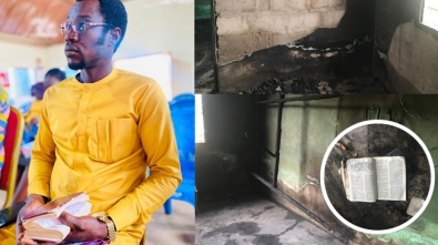 Man Loses Everything In Fire, Only Bible Left Unburnt web