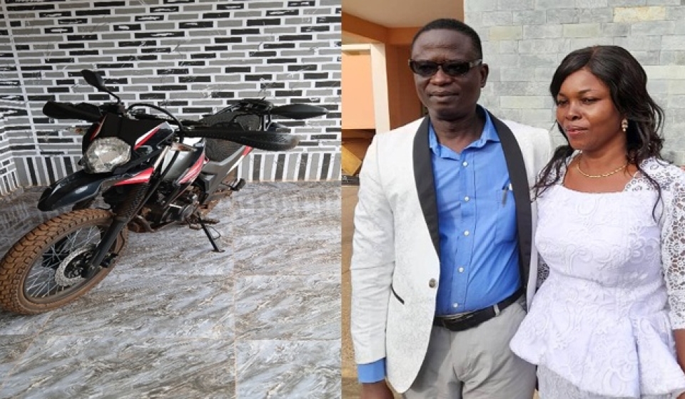 Police Officer Donates Motorbike To Asikafo Amantem District web