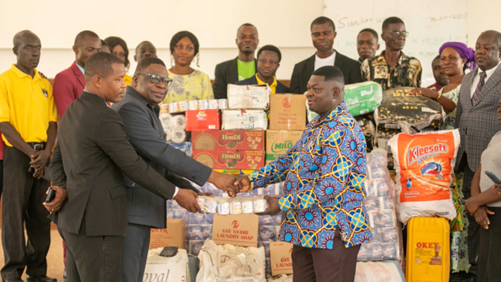 MPWDS DONATES GHS 20,000 WORTH OF SUPPLIES TO VOLTA SCHOOL FOR THE DEAF AND BLIND web