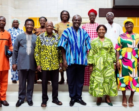 Apostle Samuel Obuobi Fellowships With Retired Officers In Greater Accra web