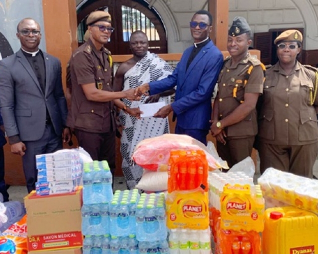 Ashanti Bekwai Area Chieftaincy Ministry Gives To Obuasi Prisons web